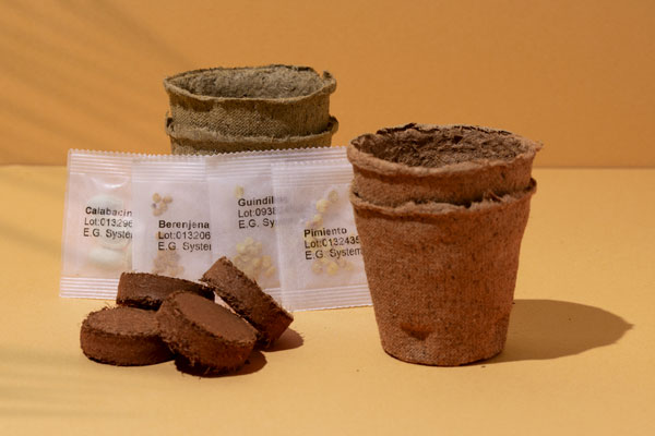 Kit de plantación ecológico para distribución y venta mayorista