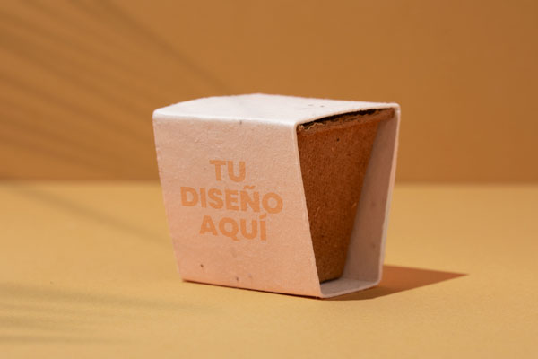 Kit de plantación ecológico para campañas promocionales de empresas